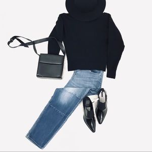 Old Navy boyfriend Skinny Quilted Jeans Size 12